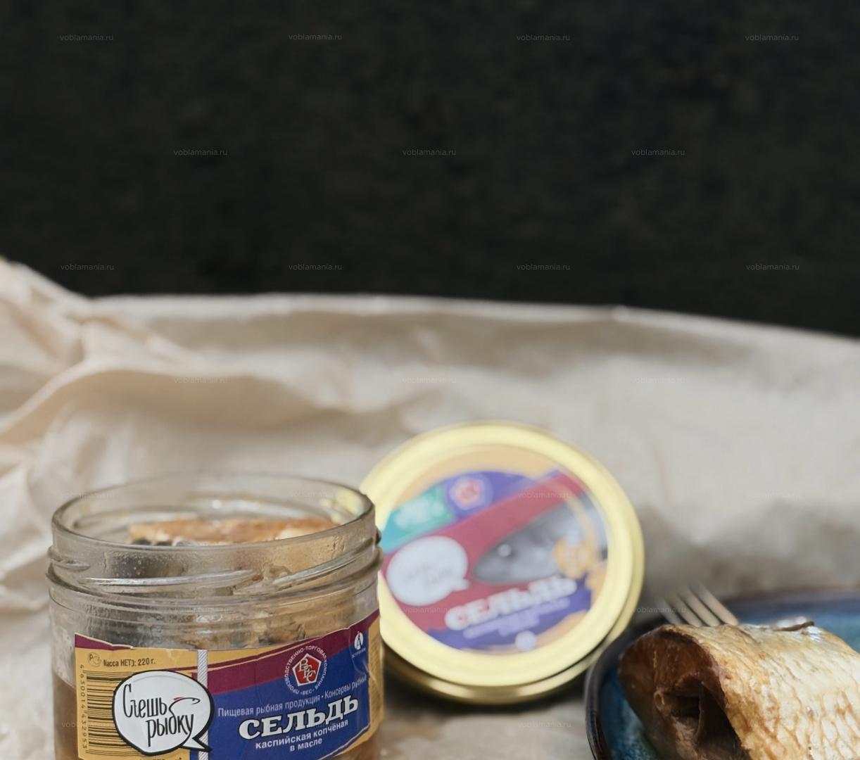 Сельдь подкопченная в масле #2